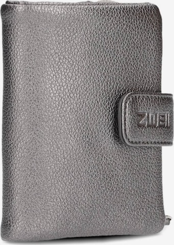 ZWEI Portemonnee 'MADEMOISELLE.M MW5' in Zilver: voorkant