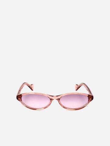 MONCLER Sunglasses 'Moncler ML0117 Shiny pink 58/17/135 Women Sunglasses' in Pink: front