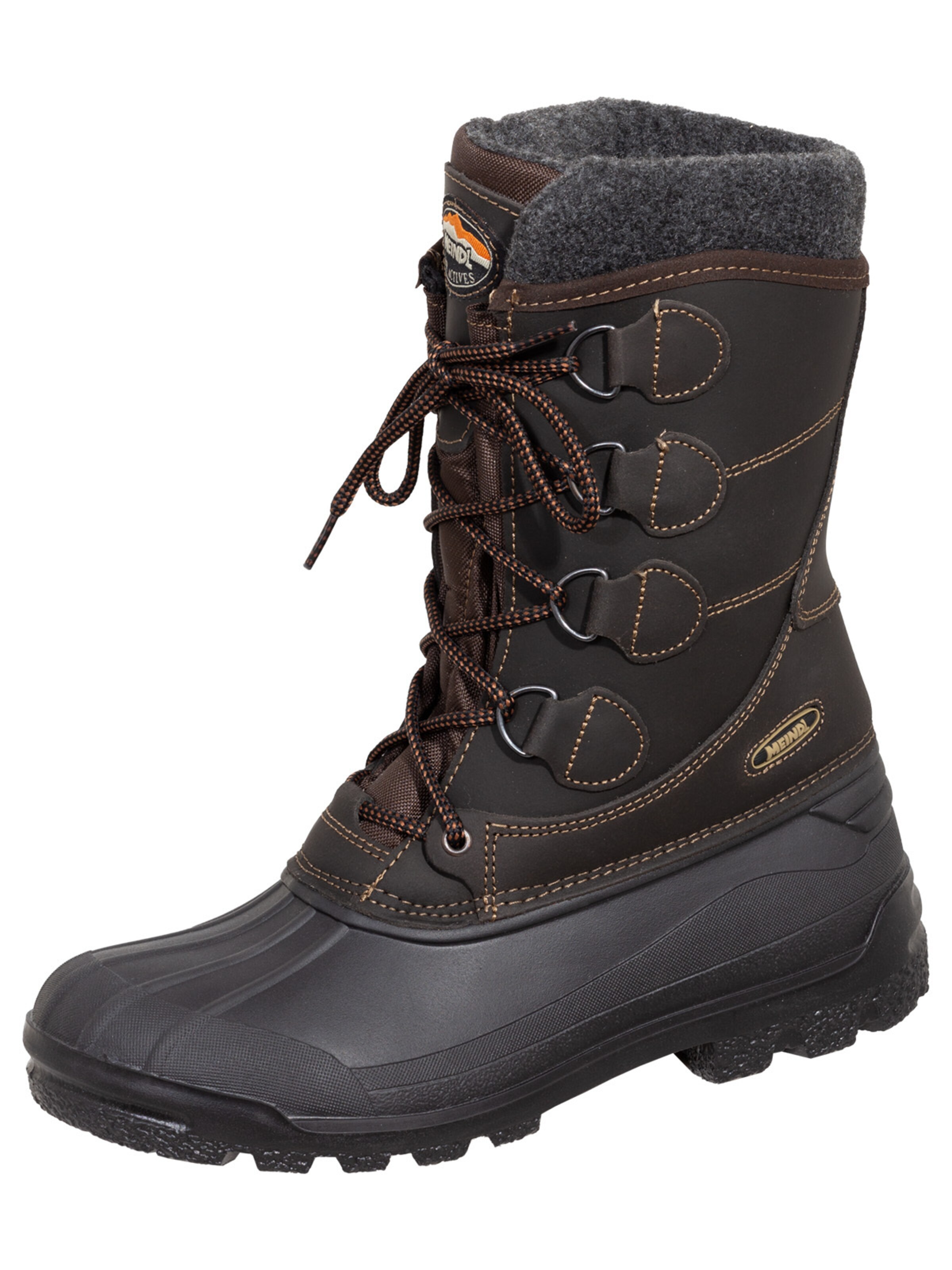 MEINDL Low shoe 'Wanderschuhe Sölden' in Brown: front