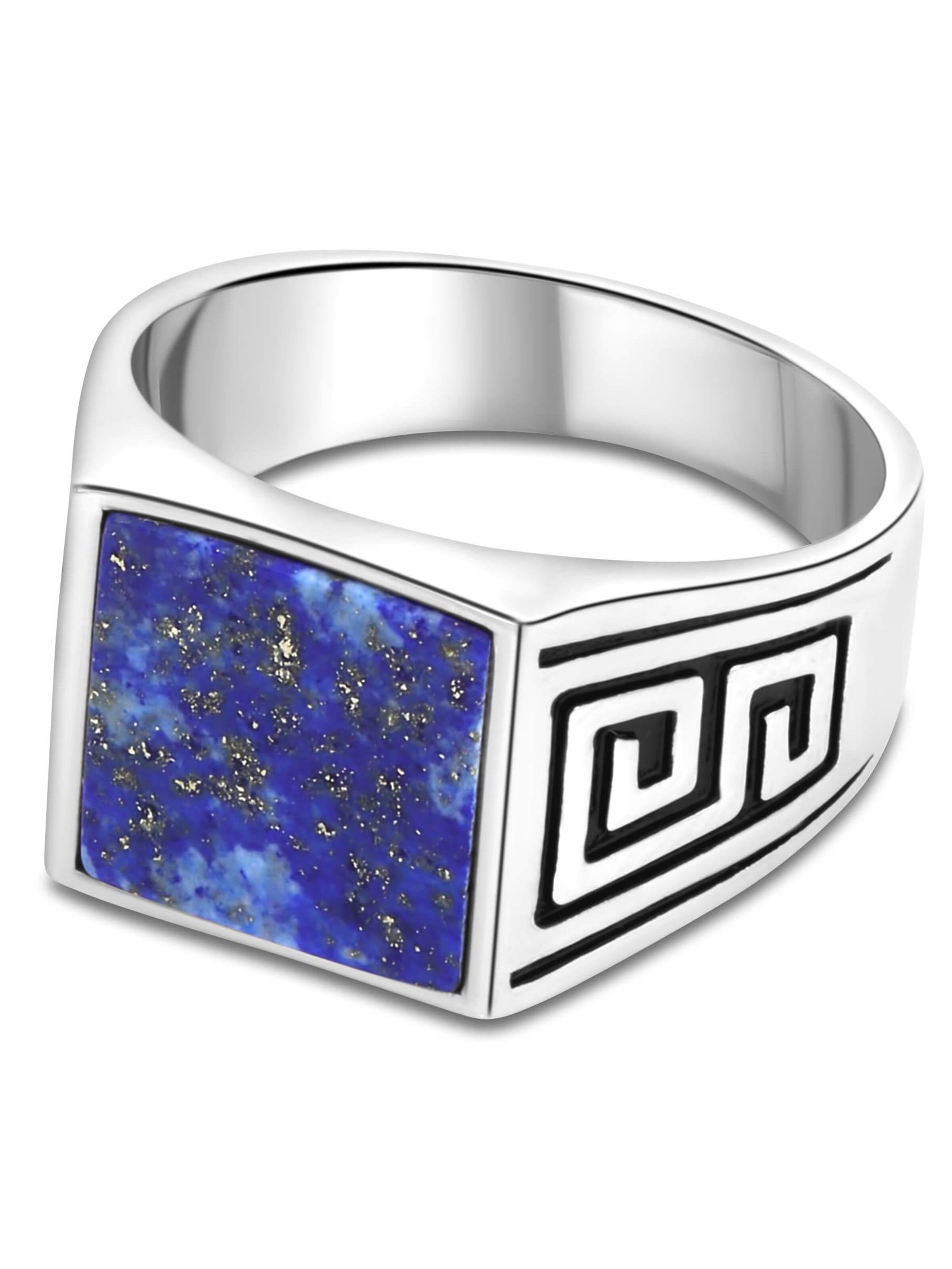 Tony Fein Ring 'Lapislazuli' in Mixed colors