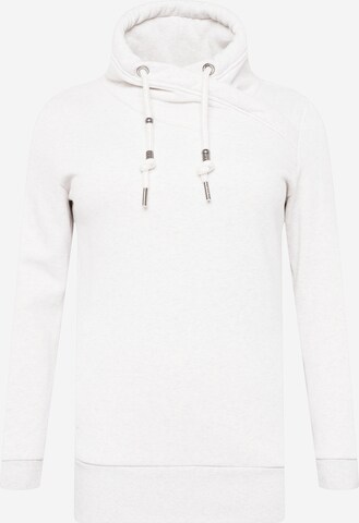 Ragwear Plus Sweatshirt 'NESKA' in Weiß: predná strana