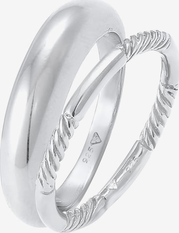 ELLI Jewelry Set in Silver: front