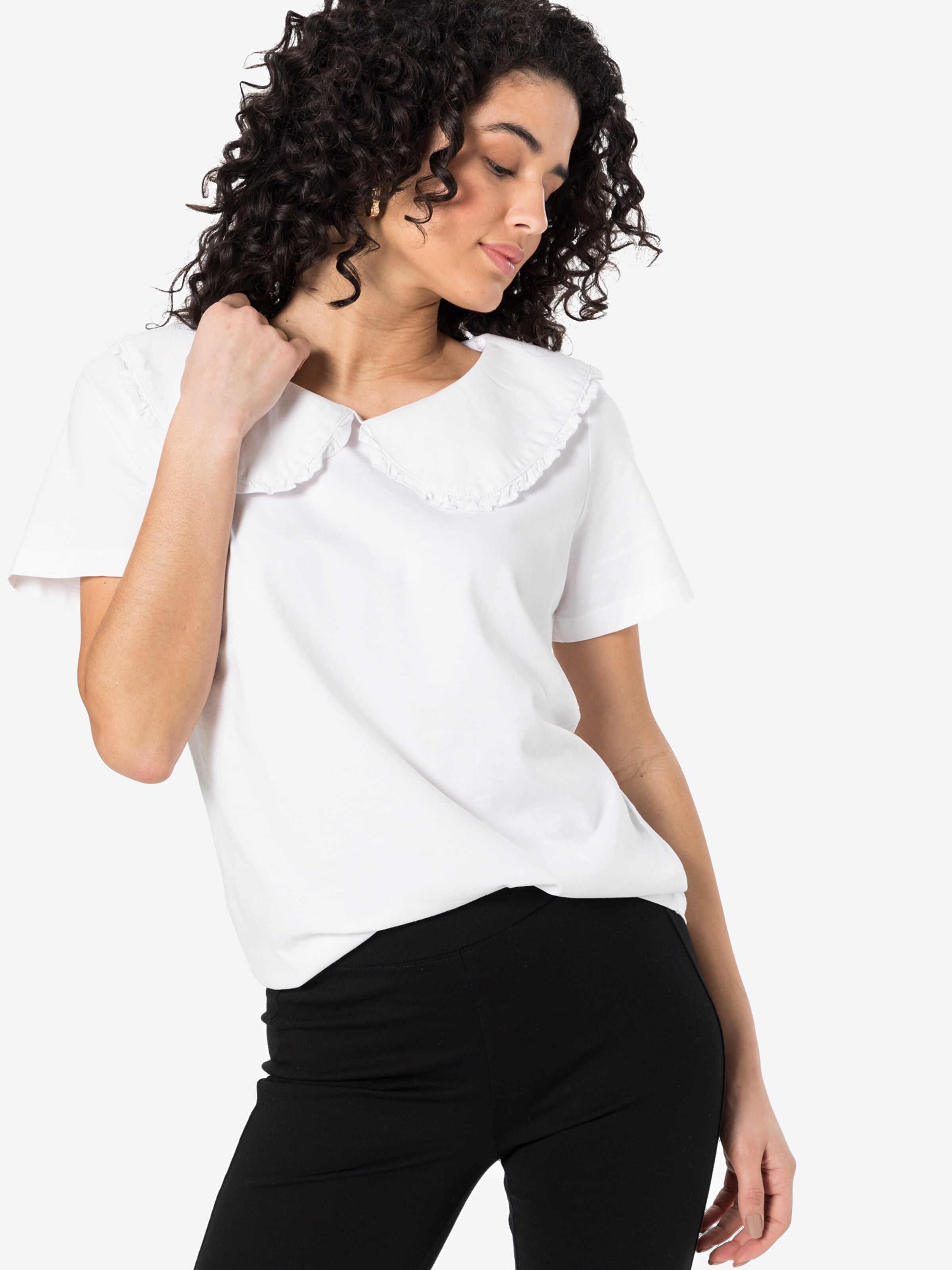 Frauen Shirts & Tops EDC BY ESPRIT Shirt 'Anglai' in Weiß - UX46816 Frauen Shirts & Tops EDC BY ESPRIT Shirt 'Anglai' in Weiß - UX46816
