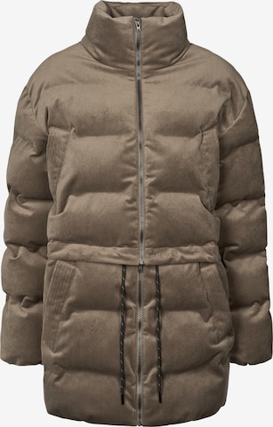 Veste d’hiver rethinkit studios en marron : devant