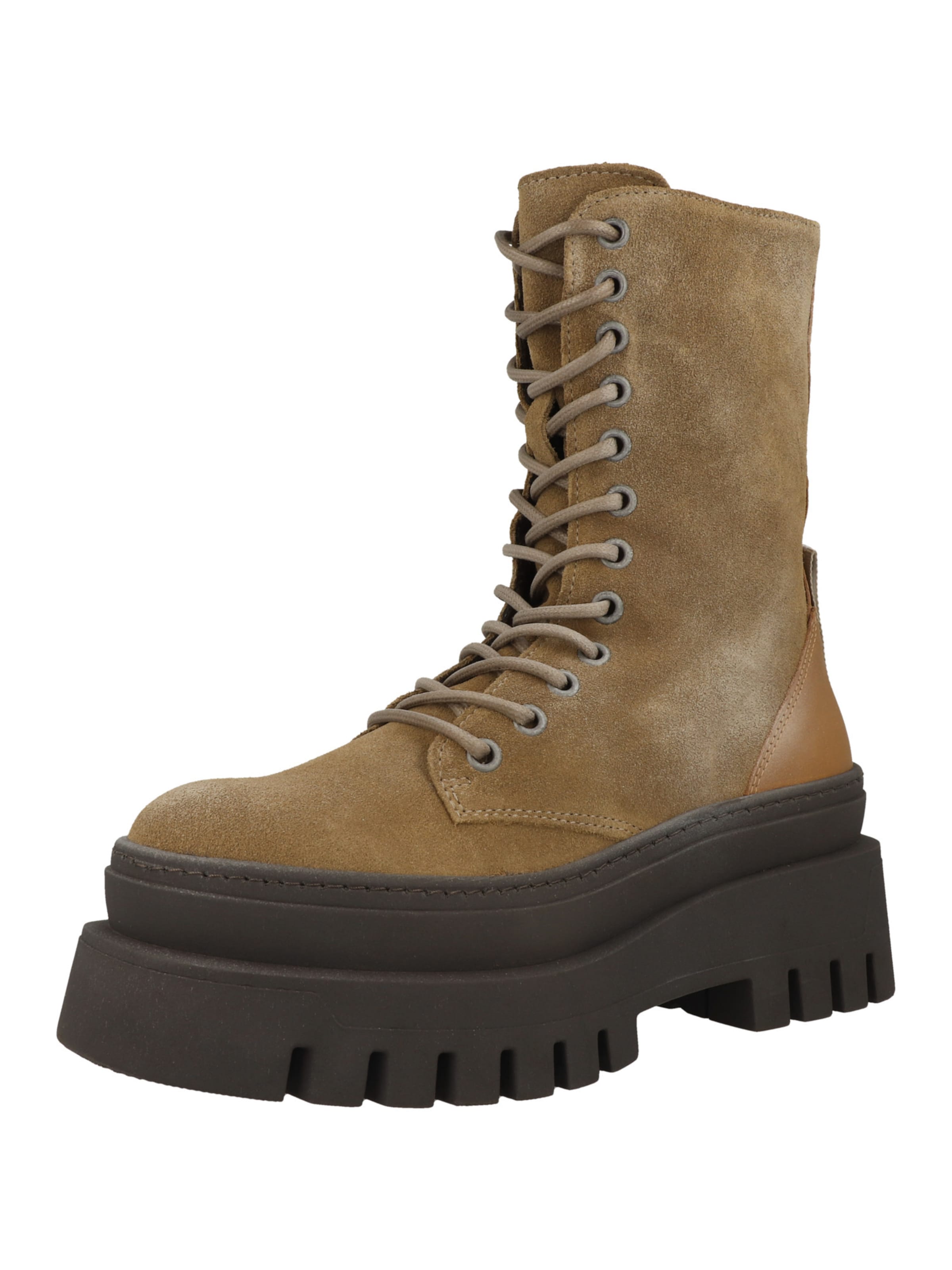 Stivale stringato 'Coast' di STEVE MADDEN in marrone: frontale