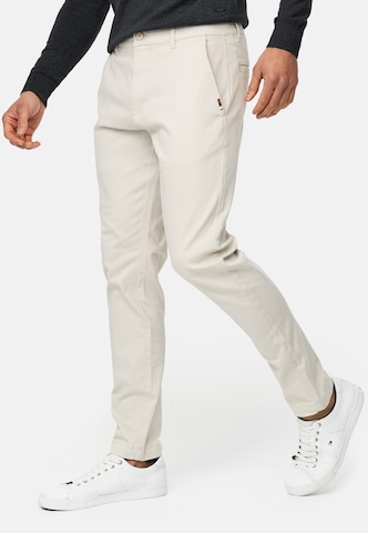 Regular Pantalon chino INDICODE JEANS en beige