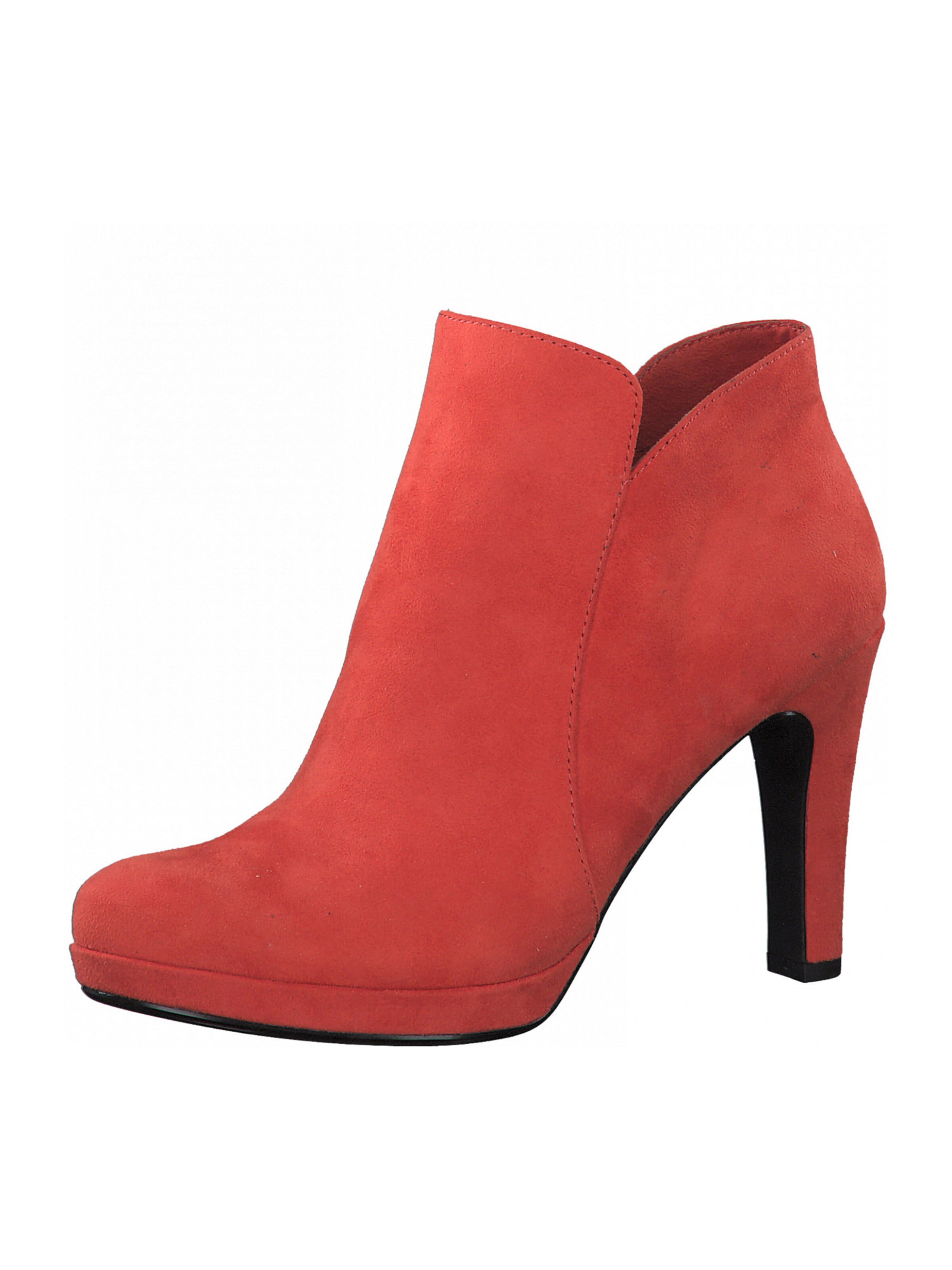 bottines rouges tamaris