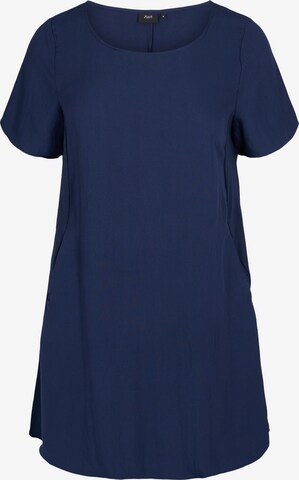 Zizzi Summer Dress 'Vmacy' in Blue: front