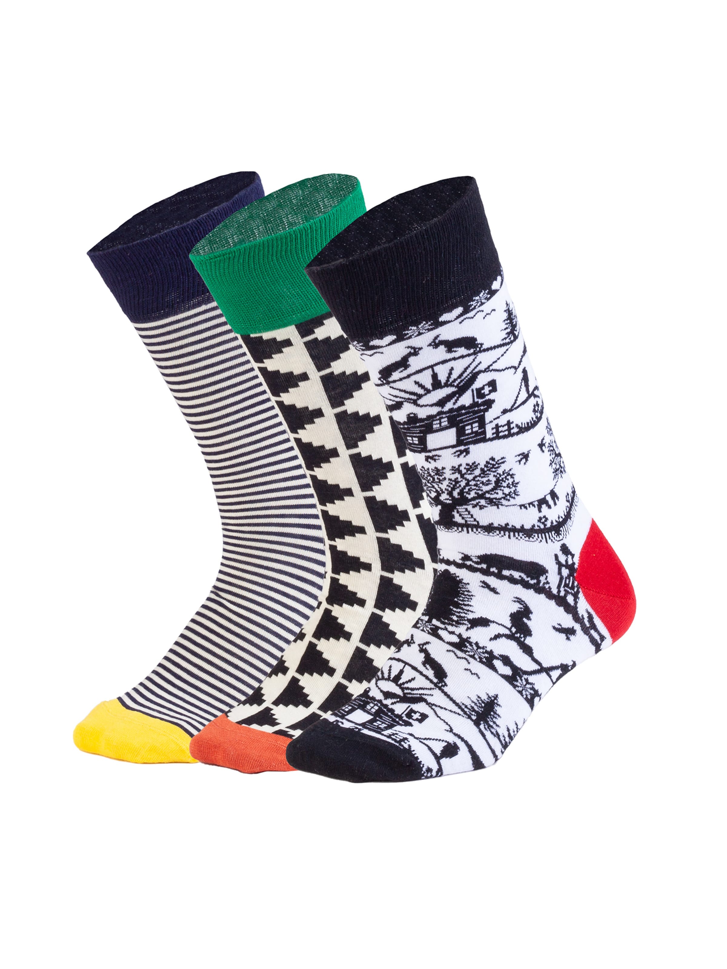 DillySocks Socken in Mischfarben: Vorderseite