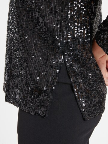Ana Alcazar Shirt 'Saloa' in Zwart