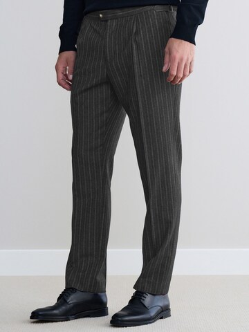 Regular Pantalon à pince Next en gris : devant