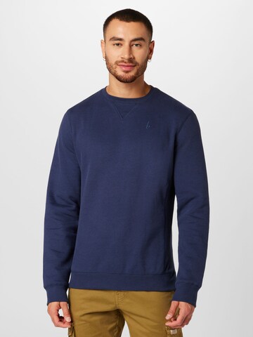 BLEND Sweatshirt in Blauw: voorkant