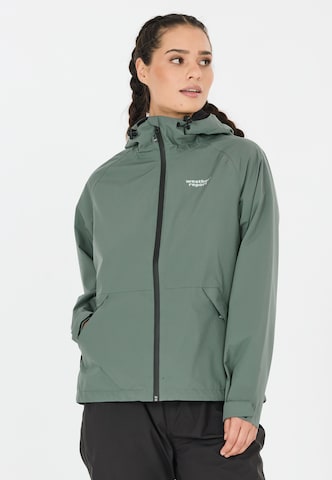 Weather Report Weatherproof jacket 'Gust' in Green: front