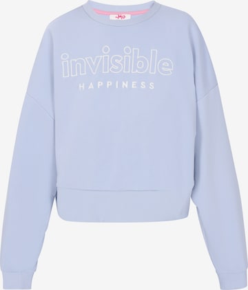 MYMO Bluzka sportowa 'Back to School' w kolorze niebieski: przód