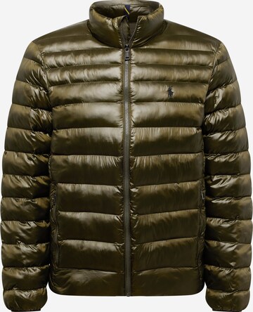 Polo Ralph Lauren Between-Season Jacket 'TERRA' in Green: front