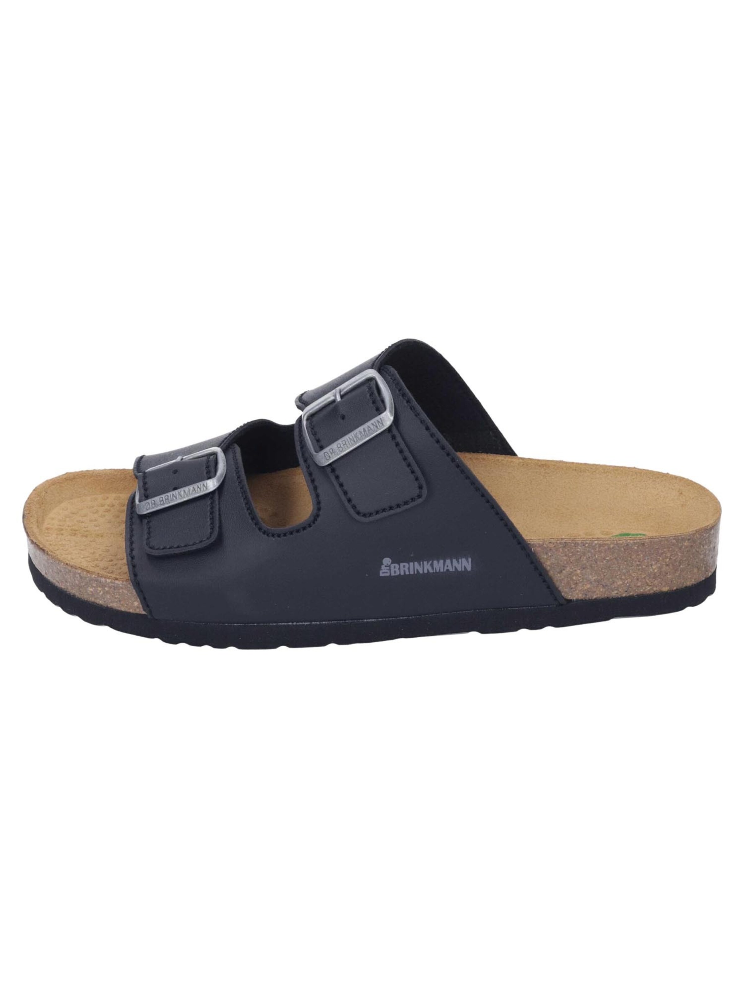 DR. BRINKMANN Pantolette 'Bonillo'‌‌ in Schwarz: Vorderseite