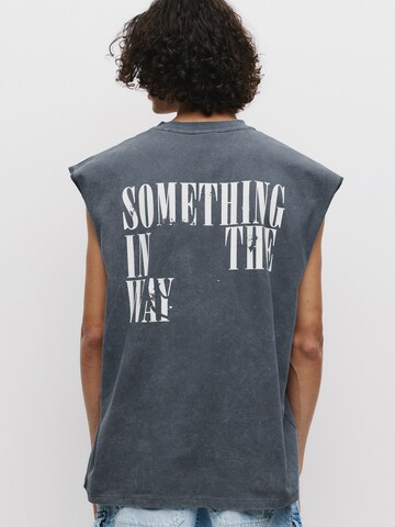 Pull&Bear Póló - szürke