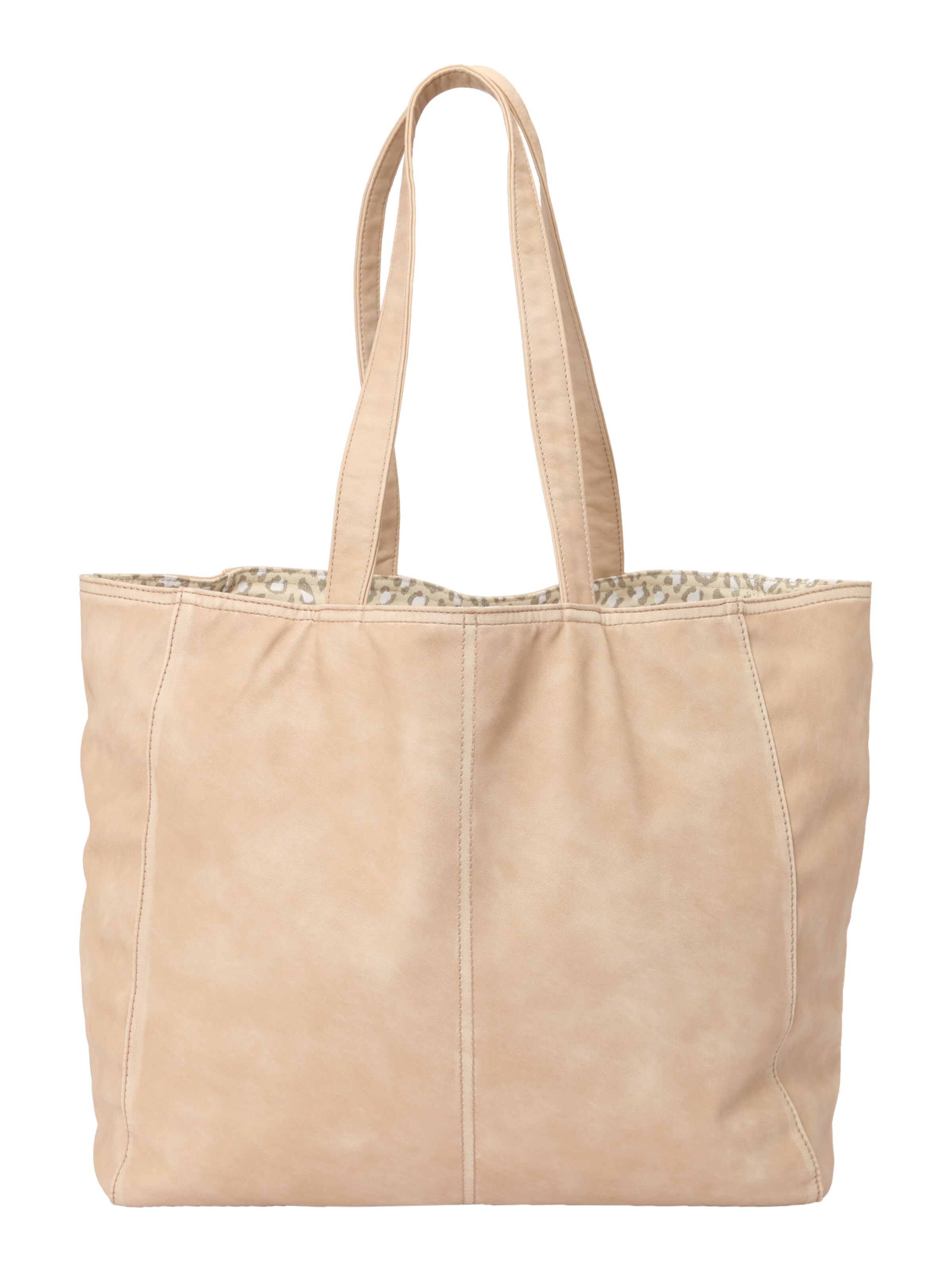 FREDsBRUDER Nákupní taška 'Just What I Take' – béžová: přední strana