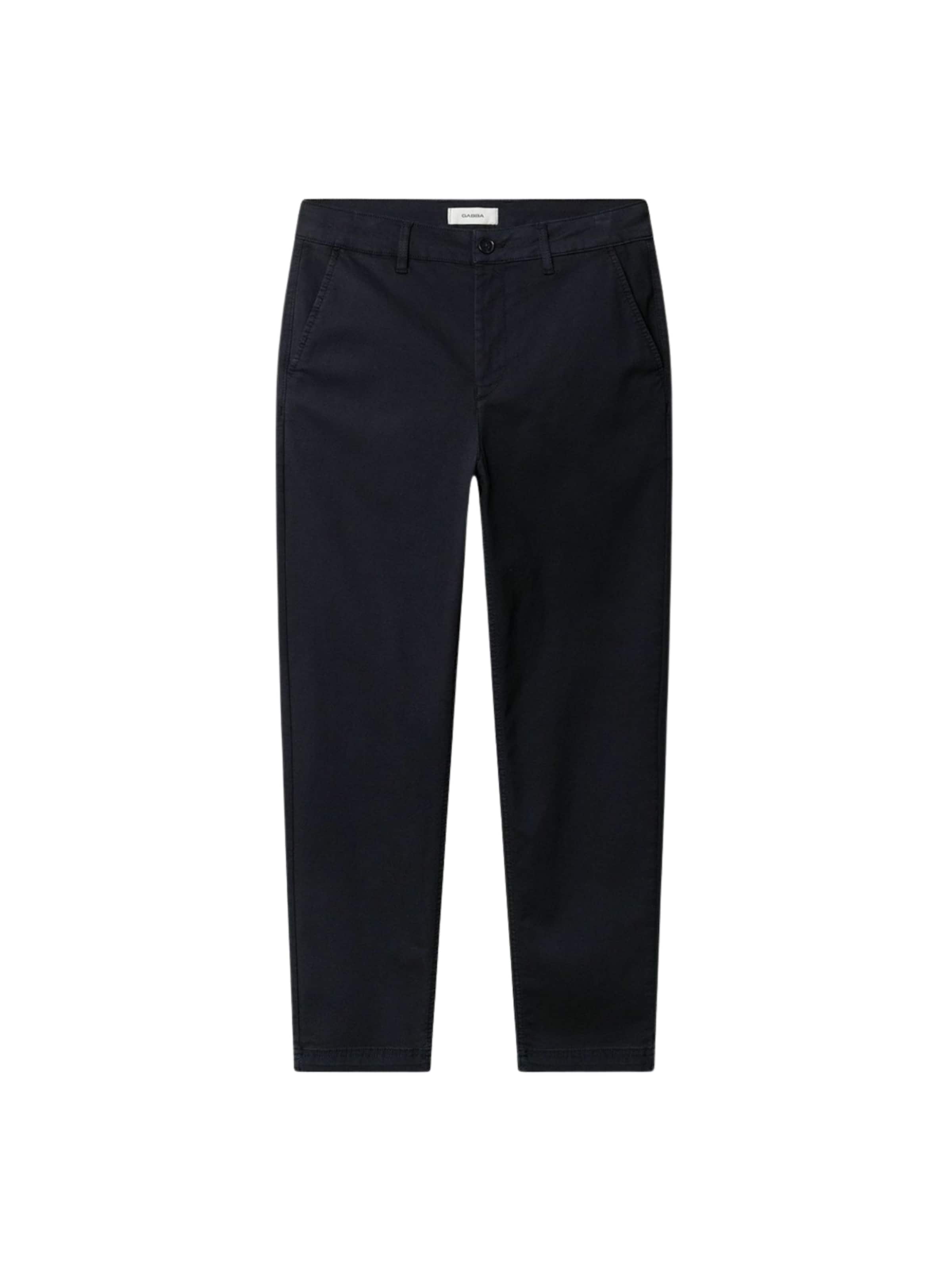 Regular Pantalon ' GABjoe Nopleats ' GABBA en bleu : devant