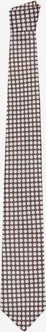 MANGO MAN Tie 'Flor' in Brown: front