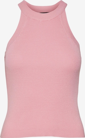 VERO MODA Knitted Top 'Gold' in Pink: front