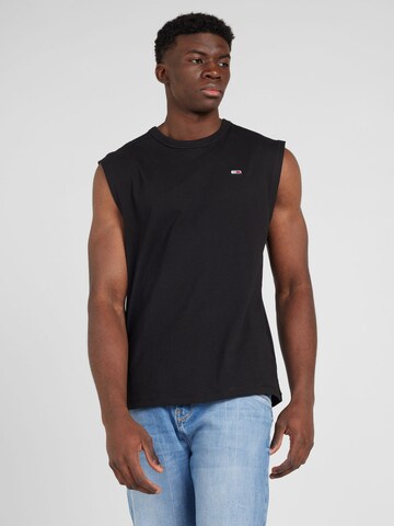 T-Shirt Tommy Jeans en noir : devant