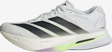 Chaussure de course 'Adizero Boston 13' ADIDAS PERFORMANCE en blanc : devant