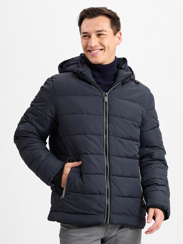 Nils Sundström Between-Season Jacket in Blue: front