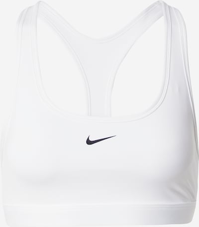 NIKE Sports bra 'Swoosh' in Black / White, Item view