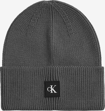 Calvin Klein Jeans Müts, värv hall: eest vaates