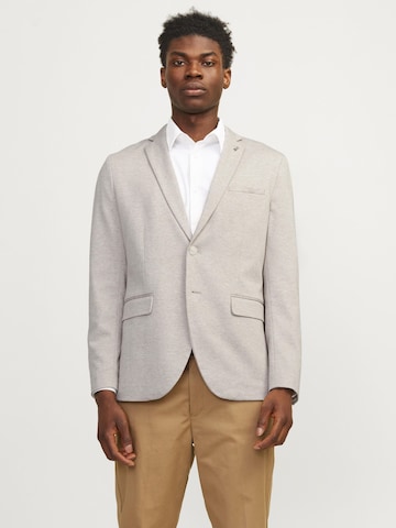 JACK & JONES Slim fit Suit Jacket 'Denver' in Beige: front