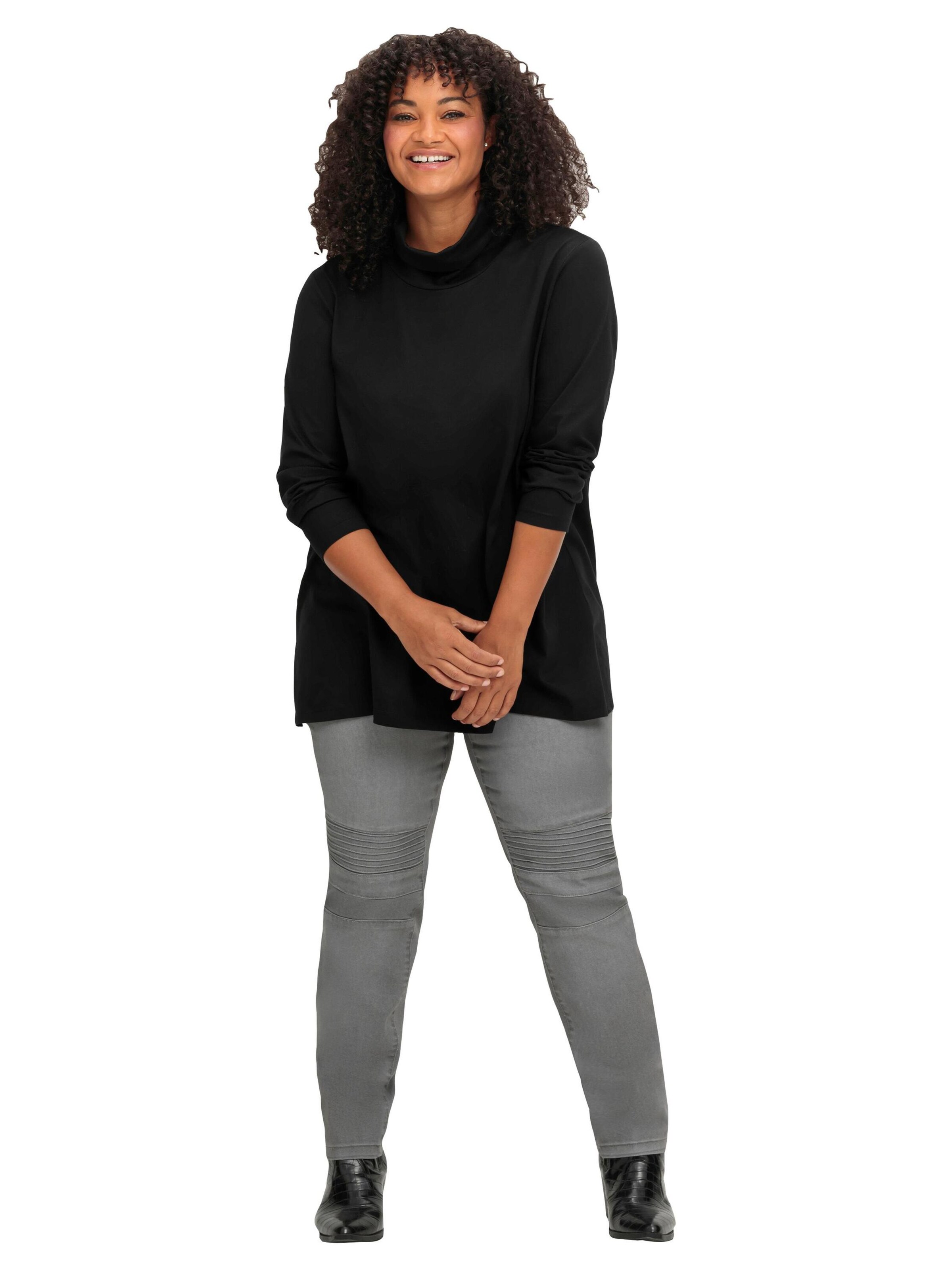 SHEEGO - Camiseta en negro