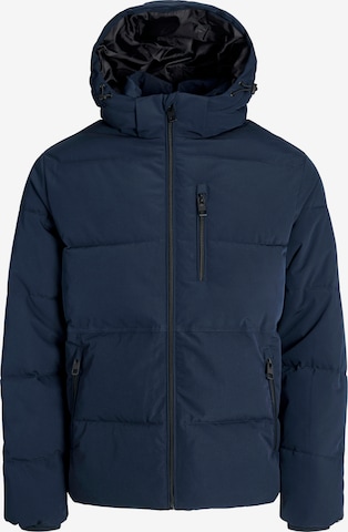 Jack & Jones Plus - Casaco de inverno 'JJEOWEN' em azul: frente