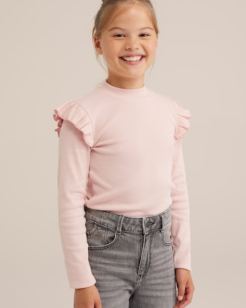 rozā WE Fashion T-Krekls: no priekšpuses