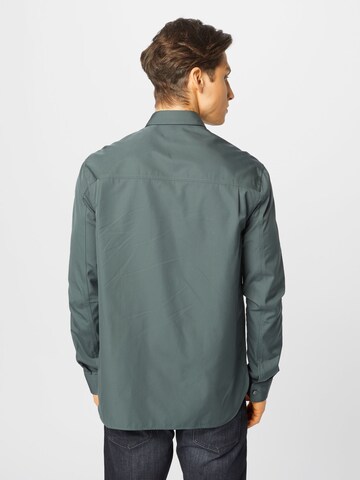 Coupe regular Chemise 'Niceto' BOSS Black en vert