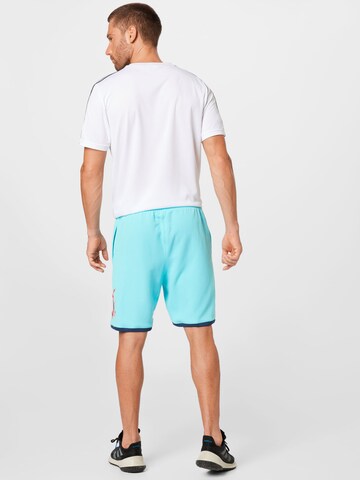 Largi Pantaloni sport de la ADIDAS SPORTSWEAR pe albastru