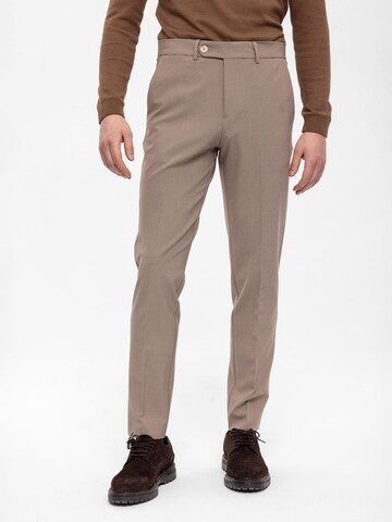 Regular Pantalon Antioch en beige : devant