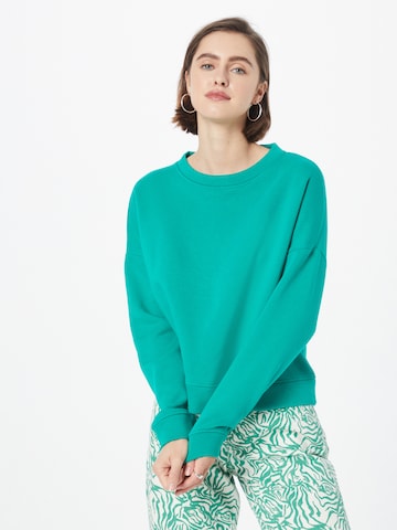 PIECES Sweatshirt 'Chilli' in Green: front