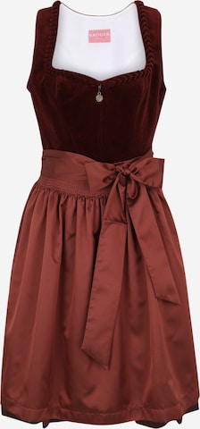 Krüger Madl Dirndl värissä punainen: etupuoli