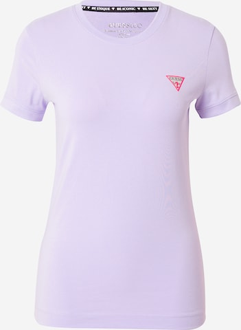 GUESS Shirt in Purple: front