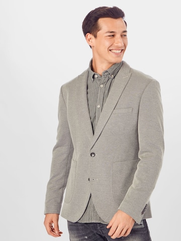 Coupe regular Veste de costume CINQUE en gris : devant