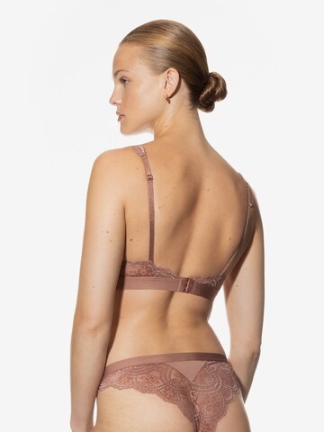 Mey Triangle Bra 'Poetry Fame' in Beige