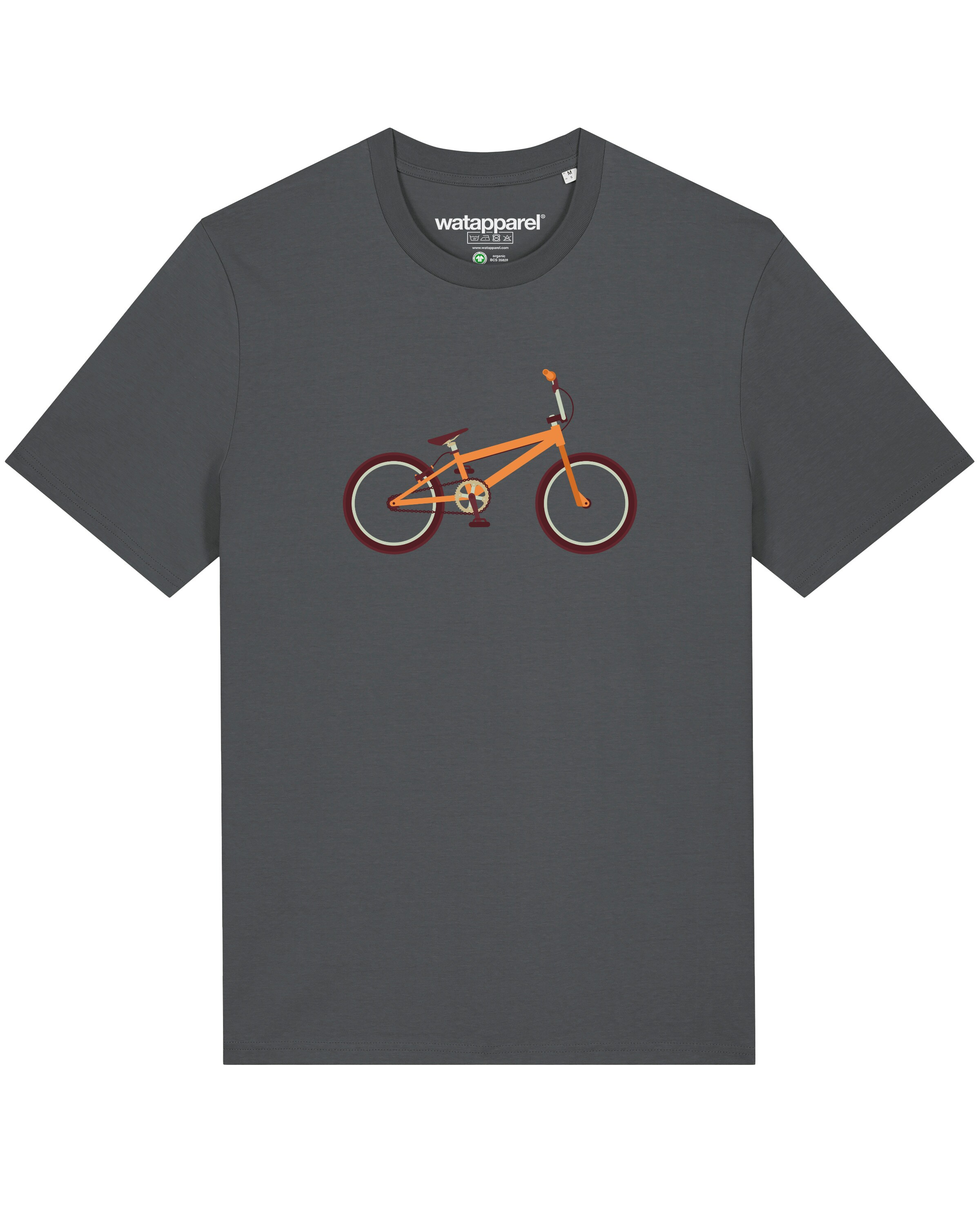 Maglietta 'BMX' di Watapparel in grigio: frontale