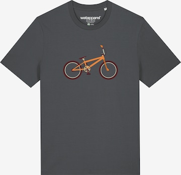 Maglietta 'BMX' di Watapparel in grigio: frontale