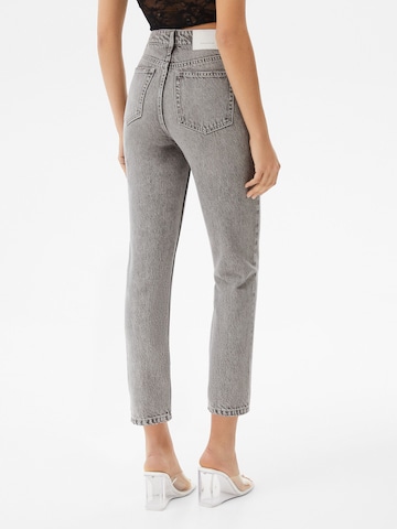 Bershka Regular Jeans in Grijs