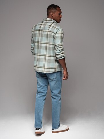 Ombre Regular Jeans in Blauw