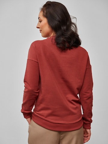 dayê rose Sweatshirt 'Azalea'‌‌‌ in Rot