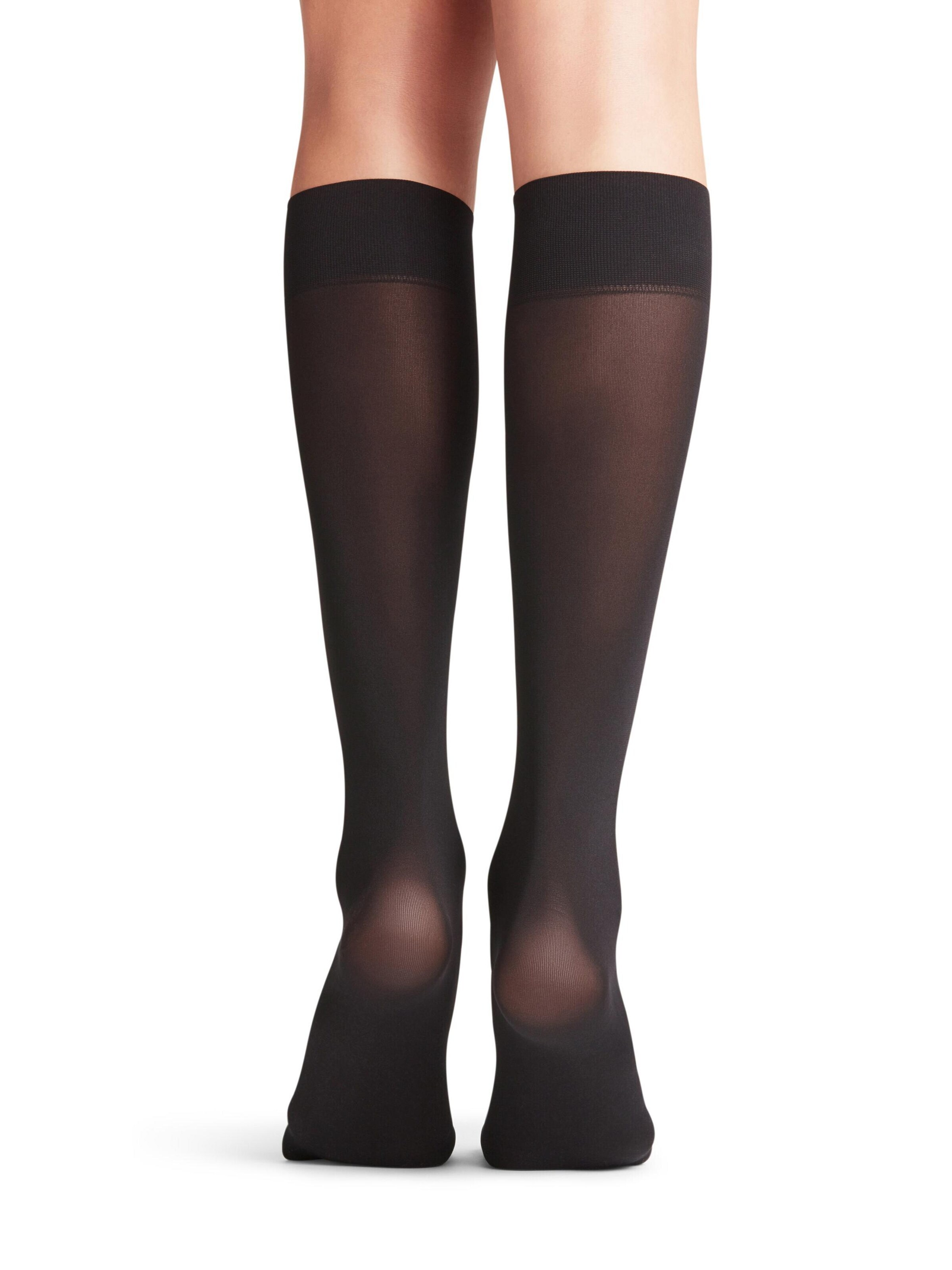 Chaussettes montantes FALKE en noir