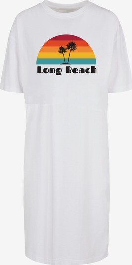 Abito 'Long Beach' Merchcode di colore blu ciano / giallo / nero / bianco, Visualizzazione prodotti