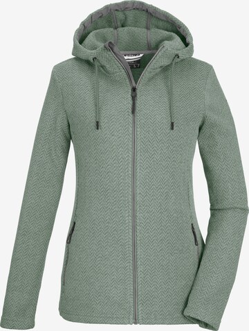 KILLTEC Outdoor Jacket in Green: front